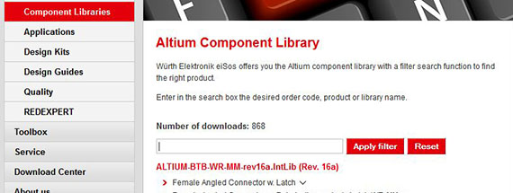 download library altium designer